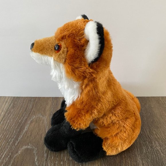Wild Republic Red Fox Plush Sitting Stuffed Animal - Picture 3 of 10
